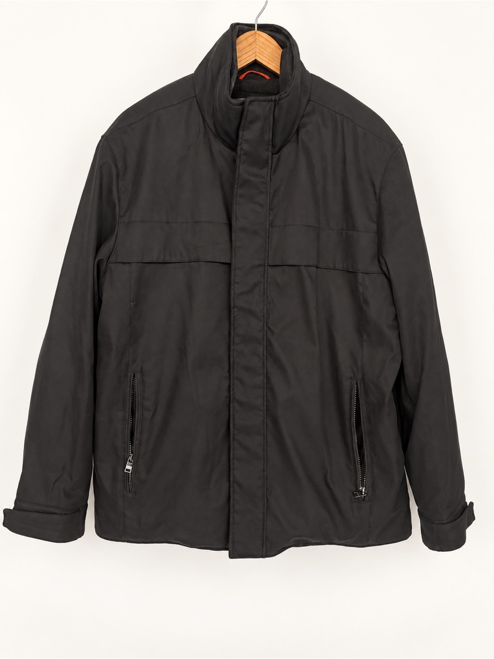 Marc New York Andrew Marc Men’s Large Black Layered Jacket